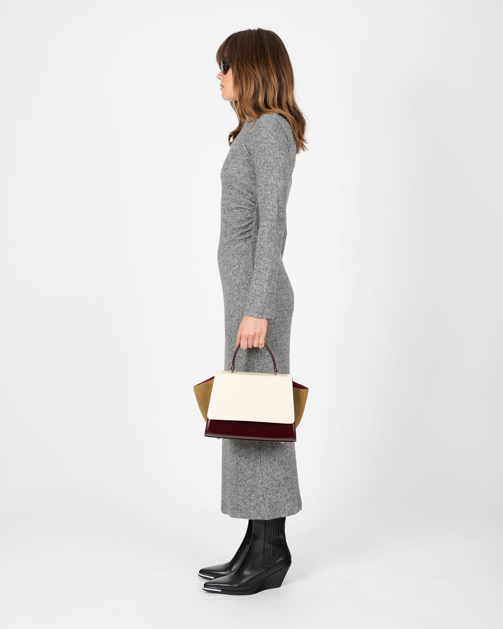 ALEXIA MINI - Colourblock Bourbon - Production Responsable