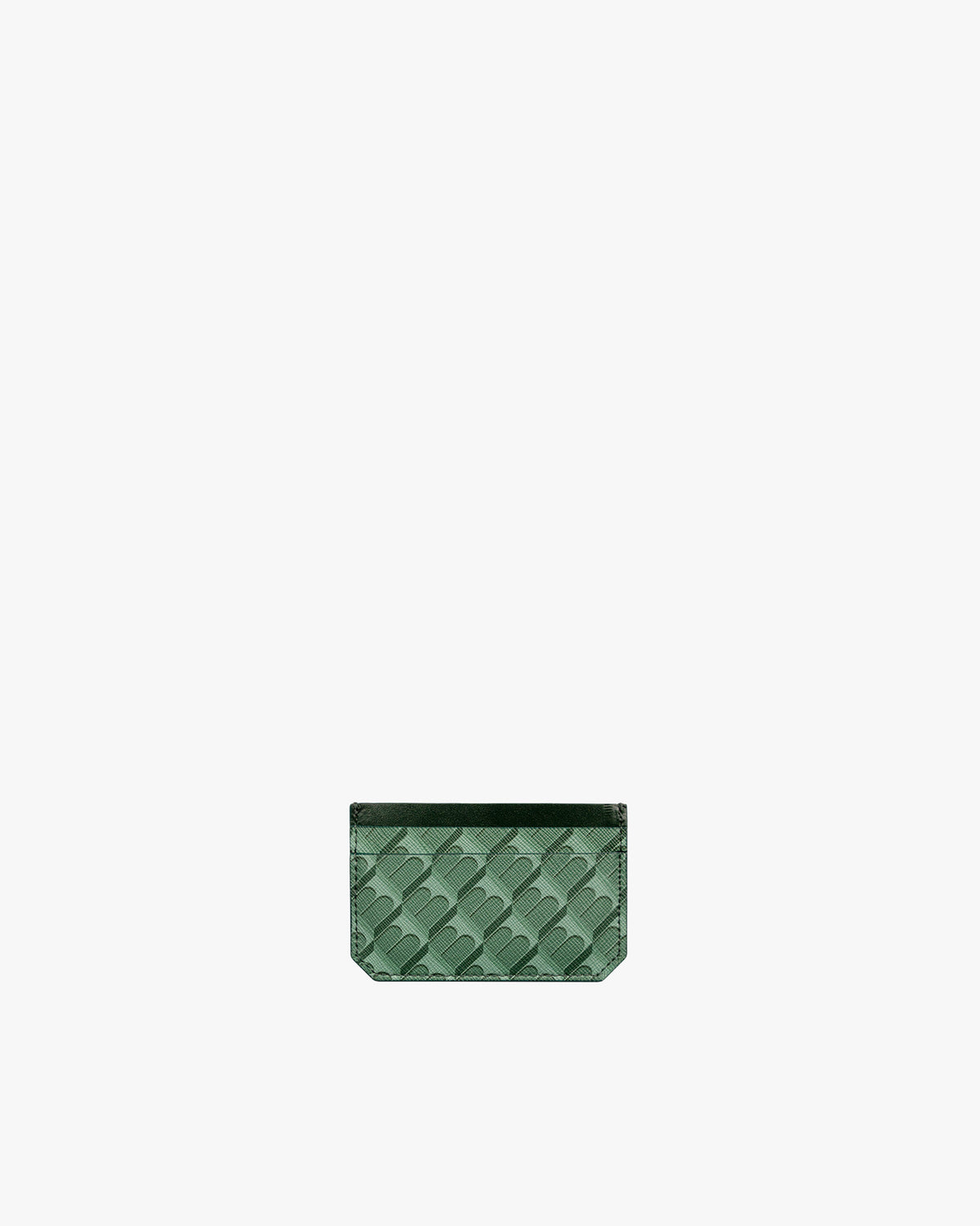 CARD HOLDER MONOGRAM - Green