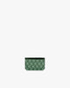 CARD HOLDER MONOGRAM - Green