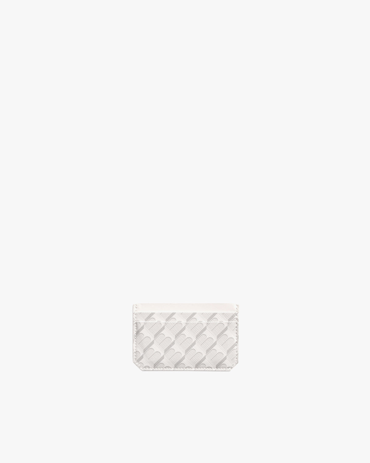 CARD HOLDER MONOGRAM - IVORY