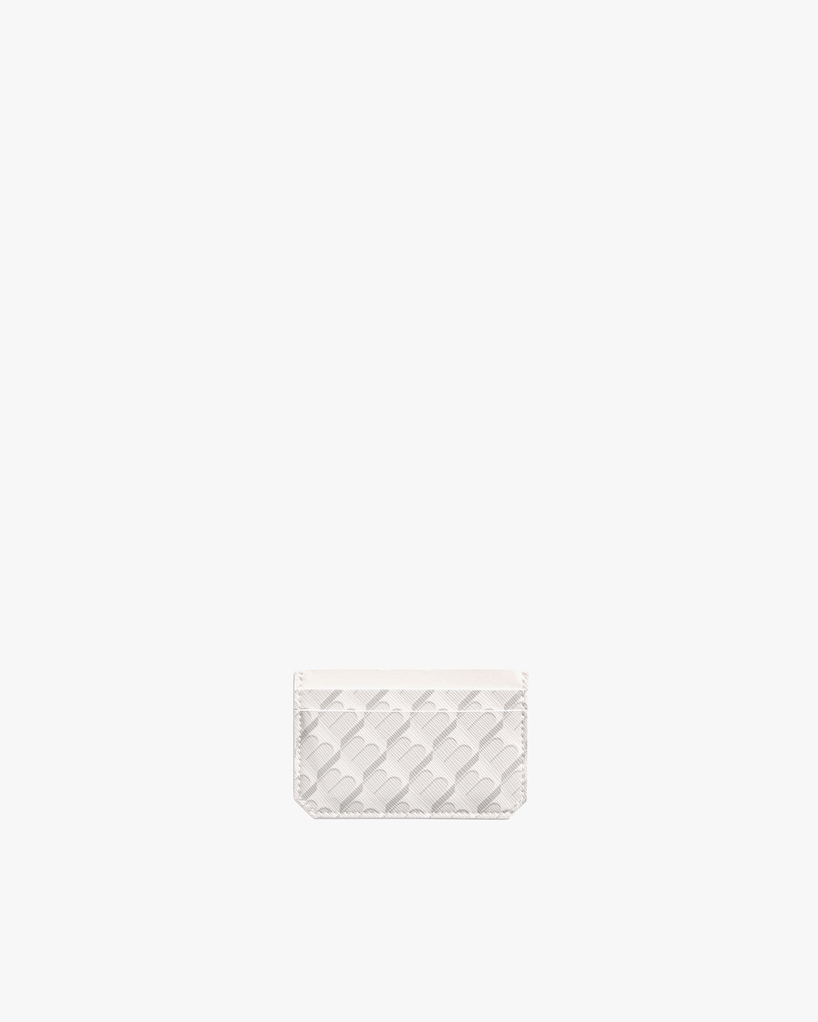 CARD HOLDER MONOGRAM - IVORY