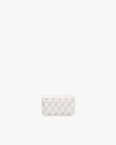 CARD HOLDER MONOGRAM - IVORY