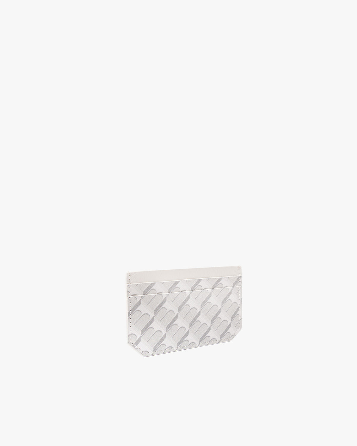 CARD HOLDER MONOGRAM - IVORY