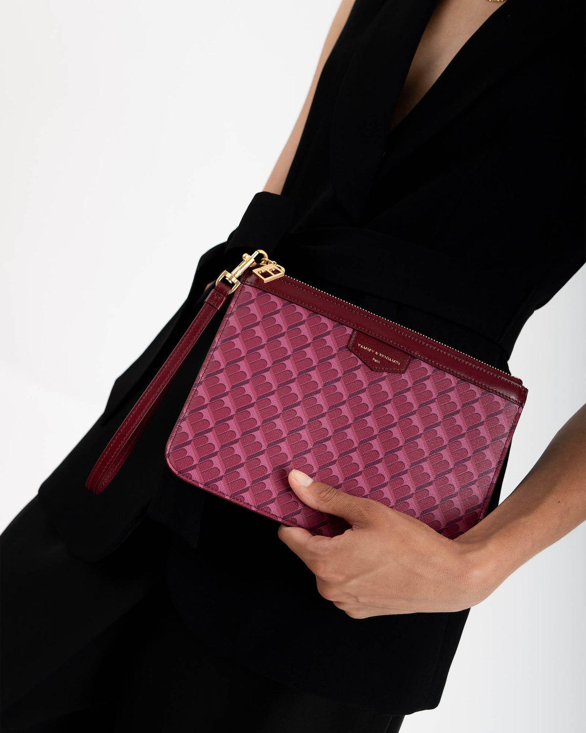 POCHETTE PM MONOGRAM - Bordeaux