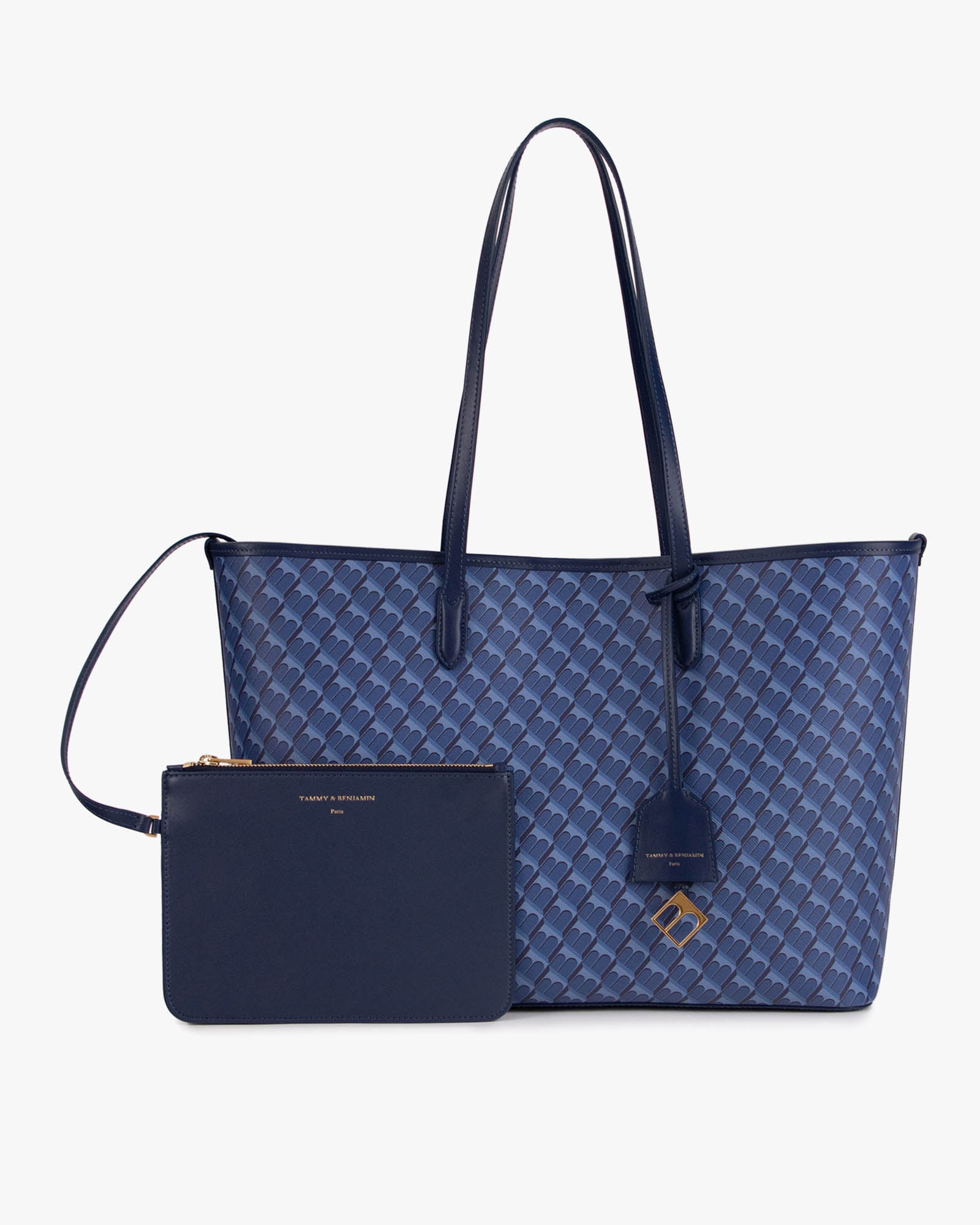 TOTE MONOGRAM - Blue