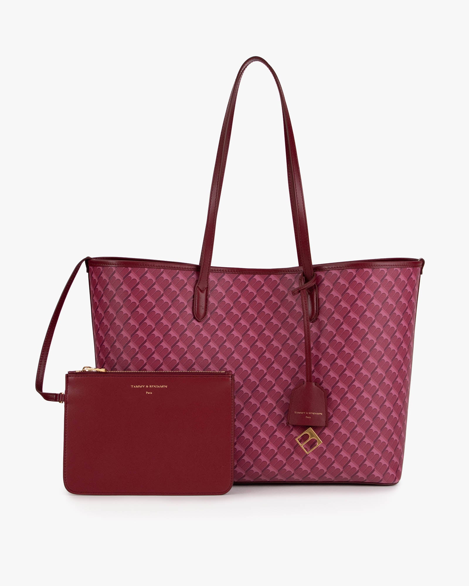 TOTE MONOGRAM - Burgundy