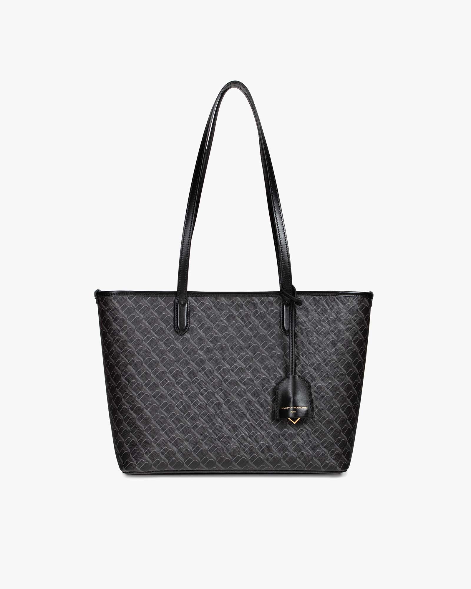 TOTE MONOGRAM PM - Noir