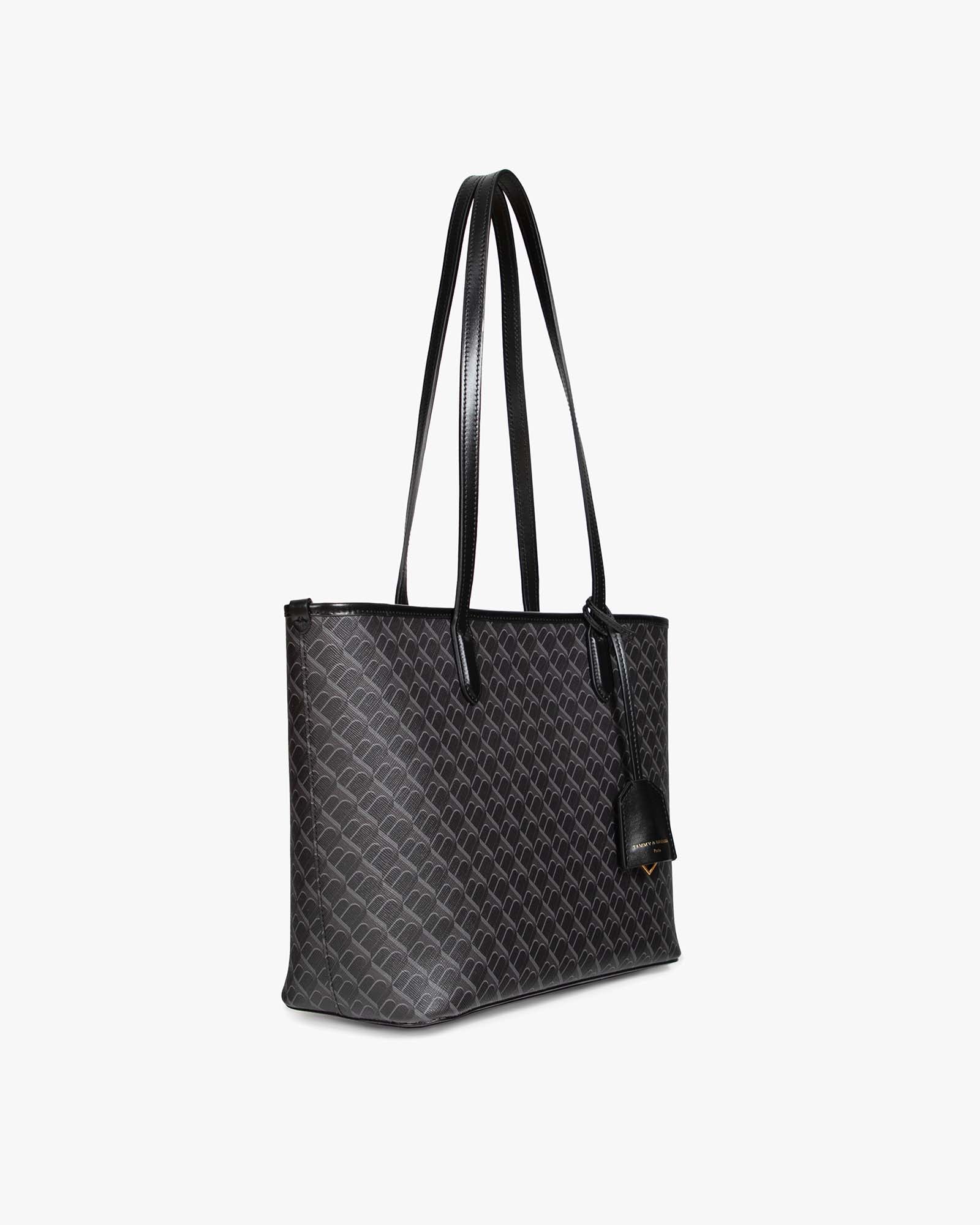 TOTE MONOGRAM PM - Black