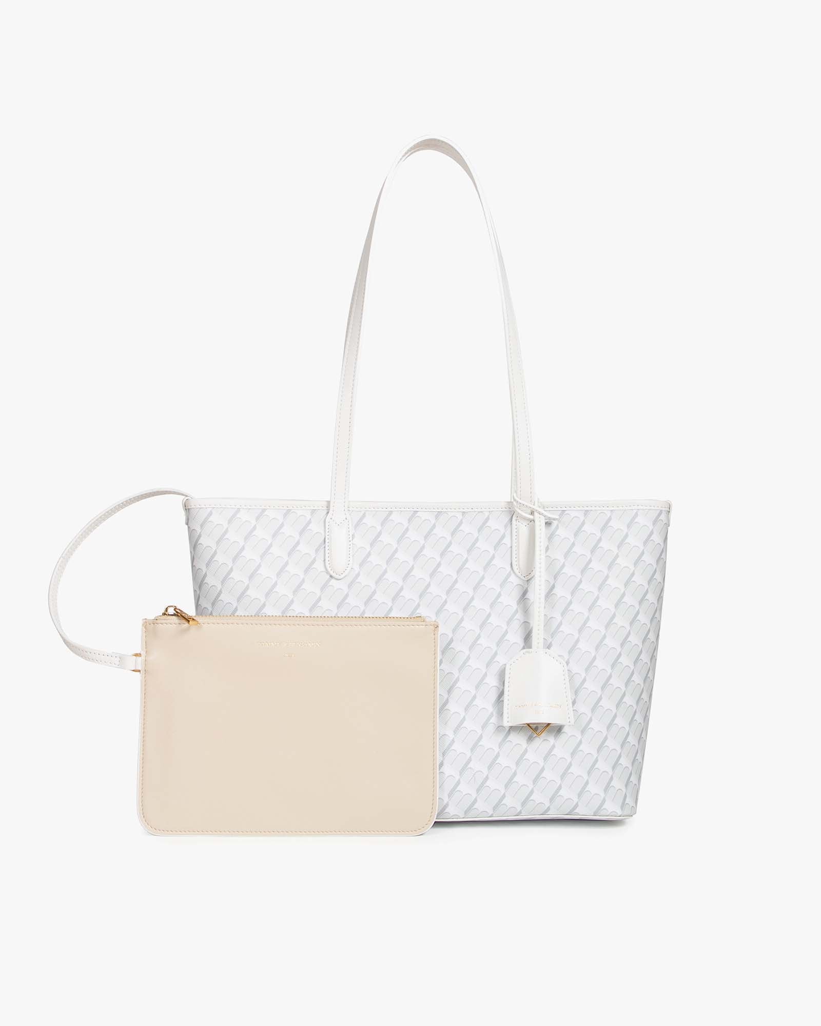 TOTE MONOGRAM PM - Ivory