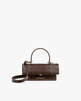 THEA MINI - Brown embossed