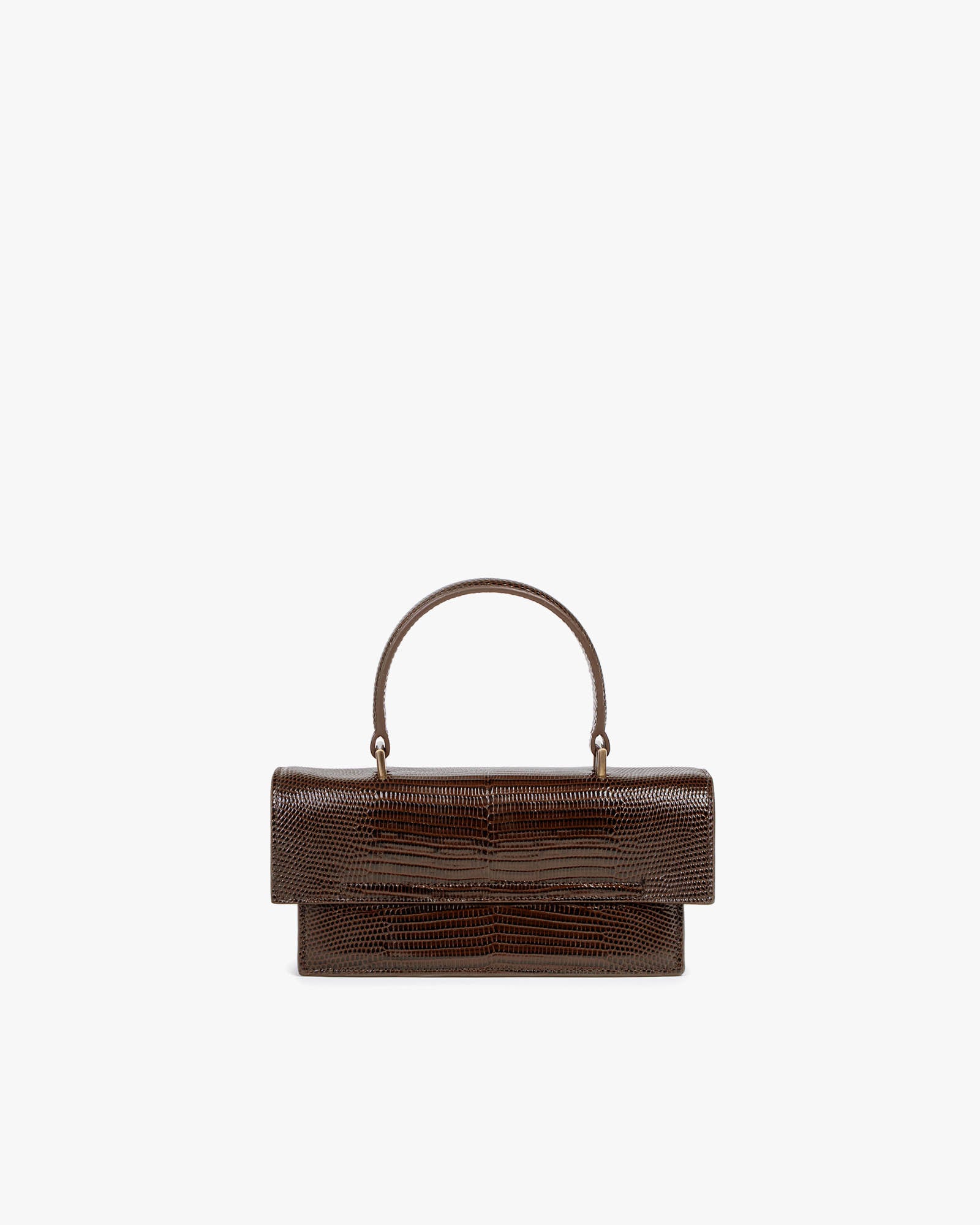 THEA MINI - Brown embossed