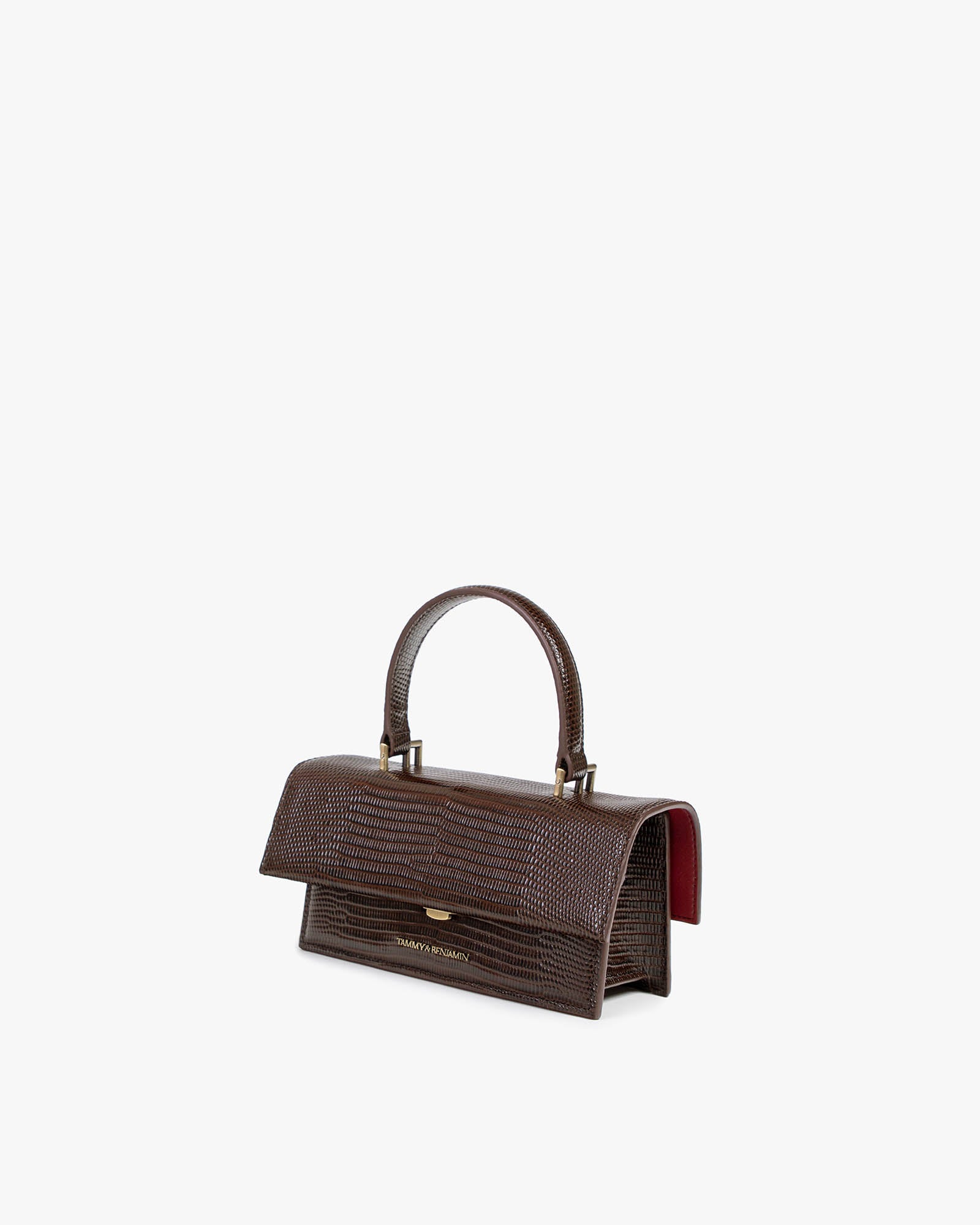 THEA MINI - Brown embossed